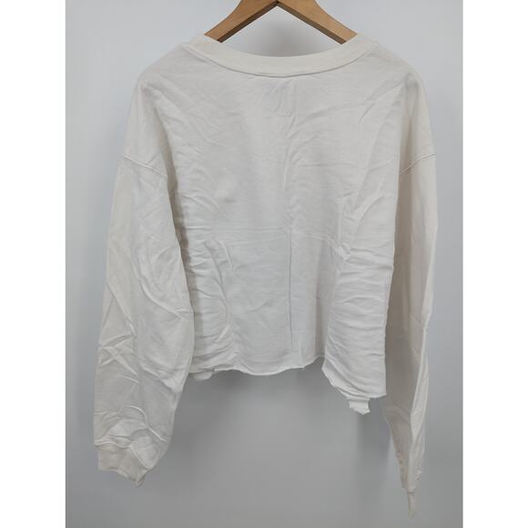 Vintage Disney Women’s Winnie the Pooh Holiday Lights  Pullover Size XL Cropped - Picture 3 of 5